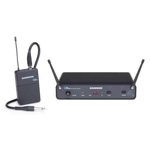 Samson 100信道UHF无线吉他系统深度评测 D频段专业音频传输的可靠之选
